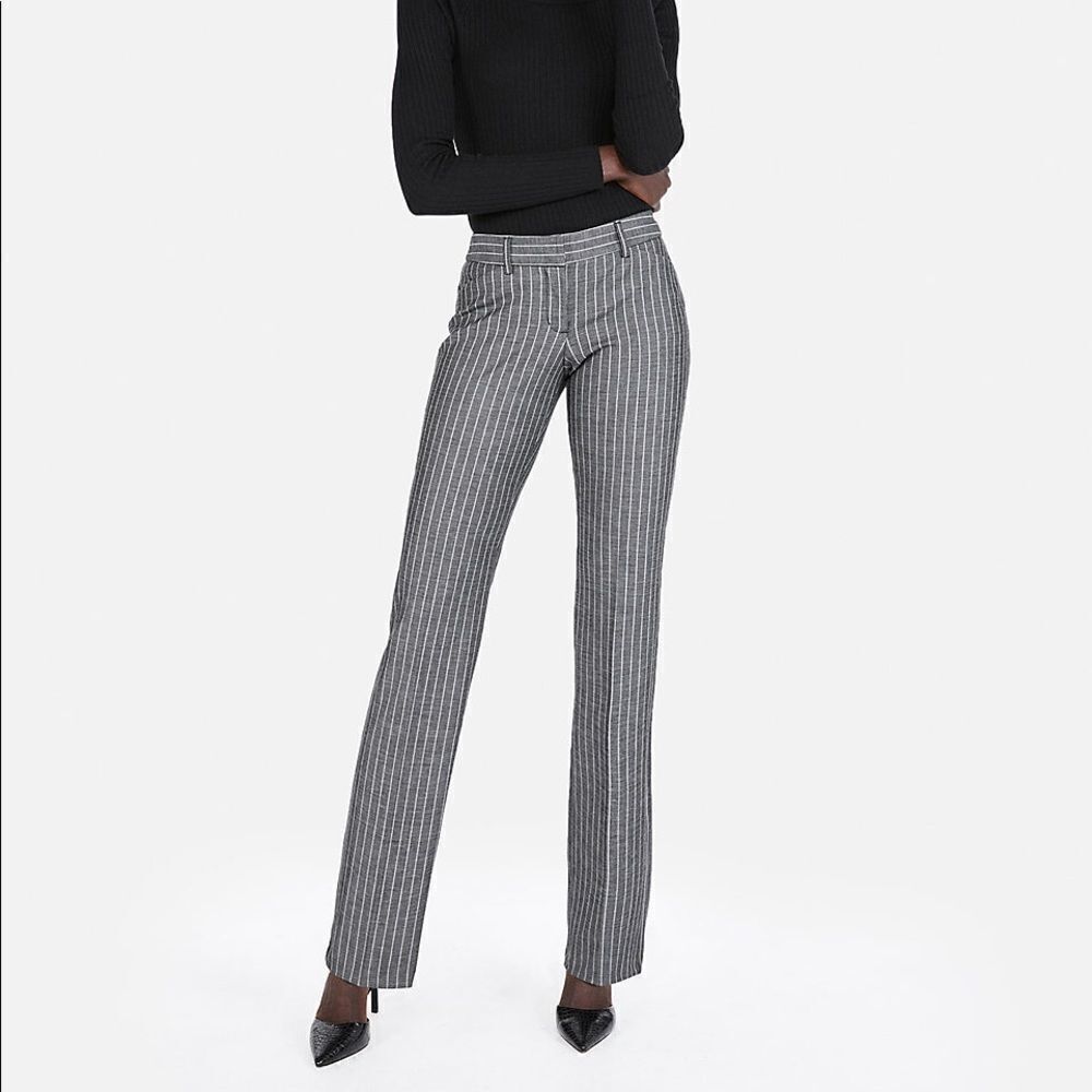 Hplow Rise Barely Boot Ticking Stripe Pant - image 3